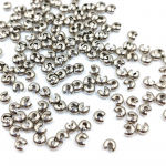 Otsaklamber K&auml;sitsi valmistatud kottklamber poolkuu klambri tarvikud Half moon K&auml;sitsi valmistatud DIY materjal DIY 3/4/5mm Kuldkilp lahtine rant 4mm 50pcs/set