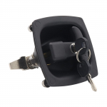 Multifunktsionaalne T-t&uuml;&uuml;pi luku riiv kokkupandava k&auml;epidemega paatide jaoks veoautode paneelhaagise turvaline kapi ukse lukustus