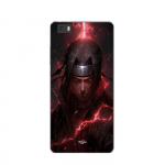 Coque Maniacase pour Huawei P8 Lite itachi uchiwa anime 3D fanart