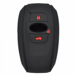 Silikoonist auto v&otilde;tmekaane kaugjuhtimispuldi &uuml;mbris Subaru Legacy Shell Protector 3 nupu jaoks must