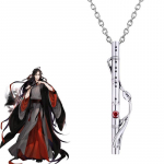 Klassikaline minimalistlik anime perifeeria kaelakee ripats-ornament Cross Flute Choker ripats kaelakee naistele peened ehted one size