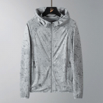 Camouflage Outdoor Ice Silk p&auml;ikesekaitseriided meestele ja naistele, &otilde;huke suvejope, nahkriided, hingavad ja UV-kindlad kalap&uuml;&uuml;giriided M valge