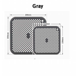 Korea Silikoonist &Auml;ravoolukate {15cm/20cm} Valamukate &Auml;ravoolus&otilde;el Gray(15cmx15cm)