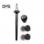 Silikoonist silmapliiatsi aplikaator koos veekindla kauap&uuml;siva silmapliiatsiga korduvkasutatava libisemiskindla silmalaineri pealekandmise t&ouml;&ouml;riist Naiste meigitarbed B