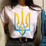 Ukrainian Ukrainian Ukraine Rwa t-s&auml;rgid naiste t&auml;navar&otilde;ivad naljakas harajuku naiste tippdisaineri riided S