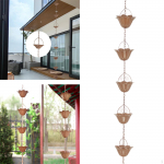 3,3 jalga Vihmakett, Vihmavee Kogumise Kellam&auml;ngud, Maja V&auml;lisdekoor R&auml;&auml;stad Metall Style E