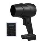 Juhtmeta tolmupuhur, 1050W v&otilde;imas &otilde;hupuhur Turbo Jet ventilaator, K&auml;eshoitav puhur saepuru puhur 30Ms Without Battery & Charger must