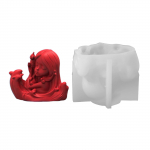 3D Ookeanit&uuml;druku k&uuml;&uuml;nla silikoonvorm k&uuml;&uuml;nlavalmistamiseks, aroomiteraapia k&uuml;&uuml;nla epoks&uuml;vaigu valuvorm, kaunistused A