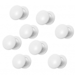 8 tk Magnetilised v&otilde;istlusnumbri hoidjad V&otilde;istluse stardinumbri hoidja Jooksmise kinnitusklipsid valge