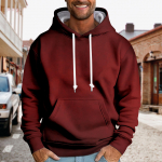 Kapuutsiga sporditreeningkost&uuml;&uuml;m Unisex jooksuriided pikkade varrukatega pullover Pusad Pusa L sinine