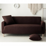 Paksendatud diivanikate k&otilde;ikeh&otilde;lmav universaalne elastsest riidest diivanikate T&auml;iskate Four Seasons k&auml;etugi diivanipadi Lihtne ja universaalne L tume kohvi v&auml;rv