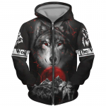 Kevadine s&uuml;gisene 3D Wolfi seeria tr&uuml;kitud t&otilde;mblukuga kapuuts Meeste naiste Paaride kapuutsiga kapuutsiga jope vabaaja mood jakk 4XL