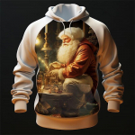 Naljakas j&otilde;uluvana prinditud meeste pusad S&uuml;gis ja Talv Uued Suured dressipluusid Moodne 3D J&otilde;ulutop Unisex X'mas Clothing S