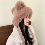 Mugav pehme kassi nokam&uuml;ts naistele &ndash; soe veniv akr&uuml;&uuml;list talvem&uuml;ts k&otilde;rvaklappidega, moodne ja mitmek&uuml;lgne ONE SIZE