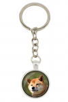 Shiba Inu, Japanese Small Size Dog, Japanese Brushwood Dog - keychain with your photo, key decoration, bag pendant from Art-Dog brand