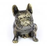 French Bulldog, Frenchie I - dog statue, sitting dog for desk, decoration for the living room of a dog lover by Art-Dog