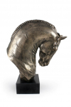 Andalusian Horse - a large statuette with a horse, a bust on a stone base, a prestigious award in the Art-Dog brand competition.
