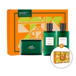 Hermes Odorange Verte 80ml keha 3-osaline kinkekomplekt Odorange body 3 types planned blue