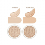 AGE 20'S Silk High Cover Cushion SPF 50+ PA ++++, cushion +1 refill, Moisturizing,Korean Cosmetics, Kbeauty, sample 21 Light Beige