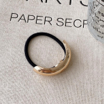 Minimalistlik sulamist poolringikujulised juuksed elastsed juuksepaelad terasest r&otilde;ngaskumm juustele, kr&otilde;mpsuv kvaliteetne naiste juukseaksessuaarid t&uuml;drukutele.