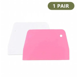 2 tk k&uuml;psetust&ouml;&ouml;riist plastist kaabits DIY kondiitritoodete kreem Spaatli trapetsikujuline taigna l&otilde;ikamine nuga koogi jagaja k&ouml;&ouml;gitarvikud