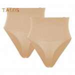 2 tk Naiste stringid K&otilde;rge v&ouml;&ouml;kohaga K&otilde;hukontroll Avatud tagumikuga &Uuml;hes t&uuml;kis vormimine Hea hingavus Elastne Kiiresti kuivav R&uuml;hti korrigeerivad P&uuml;ksikud Naised 3XL must