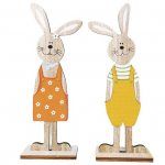 2 tk/komplekt K&auml;sitsi valmistatud piduliku puudutusega Elegentse stiiliga kirjutuslaud, puidust armsa peoj&auml;nese kujuga kingituste laud majapidamises kaunistamiseks S