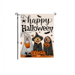 Halloweeni aia lipp 11,8x1,7,7 tolli vertikaalne kahepoolne hooajaline &otilde;ue kaunistus v&auml;litingimustes kasutamiseks One Size