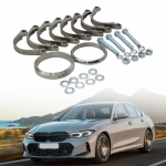 Roostetanud v&auml;ljalaske&auml;&auml;riku summuti tagakarbi parandusklambrid BMW M3 jaoks