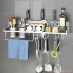 2022 K&ouml;&ouml;gi hoiuriiul Seinale kinnitatavad maitseaineriiulid Ruumi alumiiniumist multifunktsionaalne hoiurest K&ouml;&ouml;giriiul K&ouml;&ouml;gi korraldaja h&otilde;be