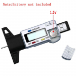 Digitaalne rehvi s&uuml;gavuse rehvimustri s&uuml;gavuse m&otilde;&otilde;tja t&ouml;&ouml;riist pidurisadul Auto rehvi s&uuml;gavuse m&otilde;&otilde;turi t&ouml;&ouml;riist h&otilde;be