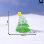 1 tk Mini j&otilde;ulupuu kaunistus j&otilde;ulukujukesed Haldjaaiakaunistus Lumemaastik Modell Ornamendid Vaigust miniatuurid A4