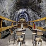 3D Tapeet T&ouml;&ouml;stuslik Stiil Retro Tsemendist Seinakate Elutuba Kohvik Restoran Taustasein Dekoor Fresko 200 cm(W) x 140 cm(H)