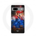 Coque Maniacase pour Google Pixel 7a super mario bros jeux