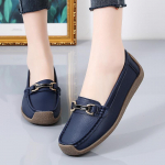 Ehtne Nahk Naiste Korterid Naiste Vabaaja Kingad Luksuslikud Loaferid Naiste Slip-on Paadikingad Mokassiinid Suurused 35-44 36