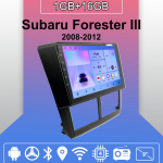 Android Carplay Autoraadio Subaru Forester III 2008-2012 jaoks Multimeediam&auml;ngija Peak Unit Stereo GPS-navigatsioon BT WIFI 2+32GB 1+16GB