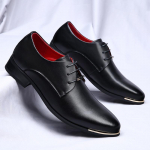 Moodsad Meeste pulmakleidikingad paeltega oksfordid Must Nahk Ametlikud Kingad Mees kontorit&ouml;&ouml; &Auml;ri kleit Kinga Mees zapatos de hombre 6.5