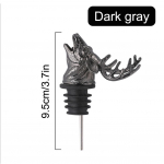 Deer Head veinivalaja tsingisulamist roostevabast terasest korgiga veinivalamise tila Lekkekindel j&otilde;ulud baarile Kodurestorani kokteil kuld