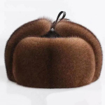 WTEMPO S&uuml;gistalv 3 suurust Tuulekindlad K&uuml;lmakindlad Soojad Bomber M&uuml;tsid Meeste &Otilde;ues Kunstkarusnahast K&otilde;rvakaitse M&uuml;tsid M ( 57-59cm )