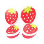 4tk Kaasaskantav laste l&otilde;unakarp multifilm maasika l&otilde;unas&ouml;&ouml;gikarbid salatipuuviljad toidukonteinerid kooli mikrolaineahi Bento kast