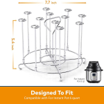 6Qt 8Qt &otilde;hkfrit&uuml;&uuml;ri vardas, mis &uuml;hildub Ninja Foodie vertikaalsete varrastega