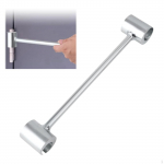 Adjustable Wrench for Adjusting The Gap between Hinges, Portable Repairing Door Silver S