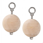 Pull up Ball Hold Grips Wrist Ups Handles Wooden for Home Gym Weight