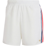 Adidas Premium Sprinteri l&uuml;hikesed p&uuml;ksid triibulised hingavad vabaaja l&uuml;hikesed p&uuml;ksid meeste l&uuml;hikesed p&uuml;ksid Han-Jade-Valge IY7836 S white