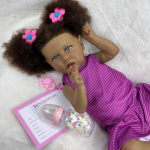 55 cm pestav elutruu pehme k&auml;sitsi maalitud simulatsioon Baby Reborn Doll Lapsed saadavad m&auml;ngunuku Girl