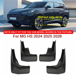 Autode stiil Sobib MG HS 2024 2025 2026 ABS Auto poritiivad Pritsmekaitse Porikaitse Poritiivad Eesmised Tagumised Tiivad Autotarvikud must