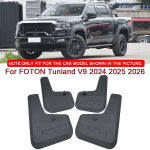 Autode stiil For FOTON Tunland V9 2024 2025 2026 ABS Autode poritiivad Pritsmekaitse Porikaitse Poritiivad Eesmised Tagumised Tiiva Tarvikud must