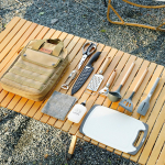Telkimise k&ouml;&ouml;gitarvikute komplekt Matkamiseks, seljakotiga reisimiseks, BBQ jaoks