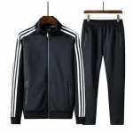 Meeste Spordir&otilde;ivad Meeste dressid Suures suuruses 8xl Kaheosaline komplekt L must