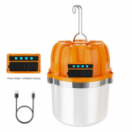 2-&uuml;hes LED-matkaventilaator Multifunktsionaalne valgustus Elektriline ventilaator Ripptelgilamp USB-laadimine Toiteallikaga kaasaskantav suveventilaatori tuli LED lantern